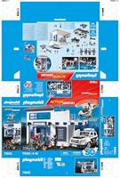 PLAYMOBIL Action Heroes - Politiestation met voertuigen Constructiespeelgoed - thumbnail