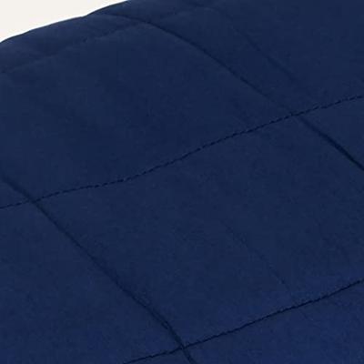 Verzwaringsdeken 135x200 cm 6 kg stof blauw Verzwaringsdeken 135x200 cm 6 kg stof blauw