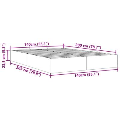 Ottoman bedframe zonder matras 160x200 cm fluweel zwart