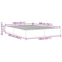 Ottoman bedframe zonder matras 160x200 cm fluweel zwart - thumbnail