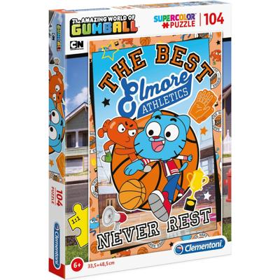 Clementoni Legpuzzel Gumball Basketbal 104 stukjes Clementoni Legpuzzel Gumball Basketbal 104 stukjes