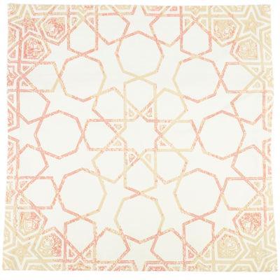 Fair Trade kussenhoes oosters beige 45 x 45 cm | 12 stuks