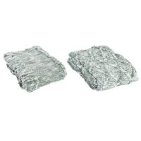 Dekbedden DKD Home Decor Groen 150 x 125 x 1 cm (2 Stuks) - thumbnail