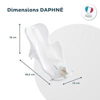 THERMOBABY Transat de Bain Daphne - Blanc muguet - thumbnail