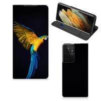 Samsung Galaxy S21 Ultra | Hoesje maken | Papegaai - thumbnail