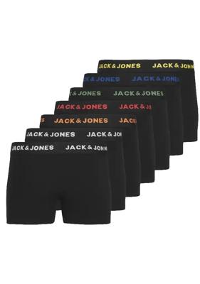 7-pack jongens boxershorts - Zwart - Zwart katoenen jongens ondergoed
