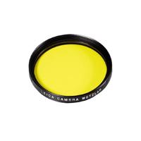 Leica 13073 Filter Yellow E49 zwart - thumbnail