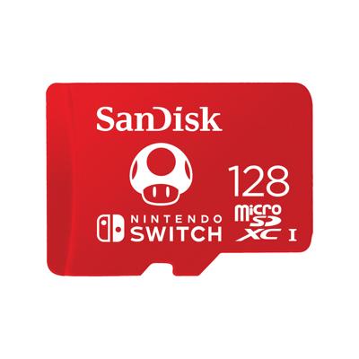 Sandisk MicroSDXC 128GB Memory Card (Mario)