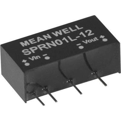 MEAN WELL SPRN01N-12 DC/DC-converter 84 mA 1 W Aantal uitgangen: 1 x Inhoud 1 stuk(s)