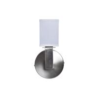 Muurlamp DKD Home Decor 12 x 10 x 22 cm Zilverkleurig Metaal Wit 220 V 40 W Modern - thumbnail