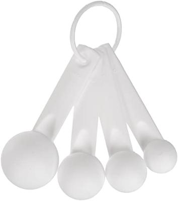 Patisse maatlepels 2-15 ml 4-delig wit