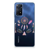 Xiaomi Redmi Note 11 Pro 5G Telefoonhoesje met Naam Boho Dreamcatcher - thumbnail
