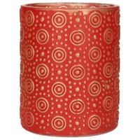 Countryfield theelichthouder hailey l rood 12,5 cm | 12 stuks - thumbnail