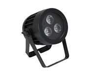 Eurolite LED IP PAR 3x9W SCL Spot DMX LED-lichteffect Aantal LEDs: 3 9 W Zwart - thumbnail