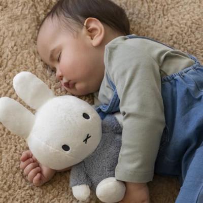 Nijntje Fluffy Knuffel 25 cm Blauw