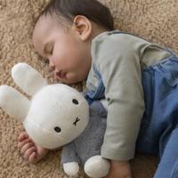 Nijntje fluffy knuffel 25 cm blauw - thumbnail