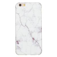 TPU beschermhoes voor iPhone 6 plus & 6s plus (wit marmer) - thumbnail