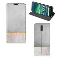Nokia 2.3 Book | Wallet Case | Wood Concrete - thumbnail