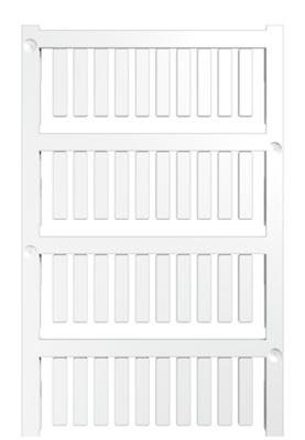 Weidmüller 1680411044 TM-I 20 NEUTRAL WS Apparaatmarkering Montagemethode: Schuiven Markeringsvlak: 4 x 20 mm Wit Aantal markeringen: 400 400 stuk(s)
