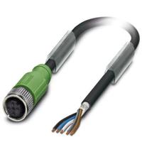 Phoenix Contact 1682951 Sensor/actuator connector, geassembleerd M12 Aantal polen (sensoren): 5 Bus, recht 5.00 m 1 stuk(s) Piece - thumbnail