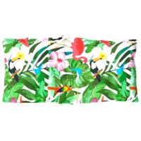 VidaXL Stoelkussens 6 st lage rug oxford stof meerkleurig - thumbnail