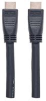 Manhattan 353977 HDMI-kabel HDMI Aansluitkabel HDMI-A-stekker, HDMI-A-stekker 10.00 m Zwart 4K UHD, UL gecertificeerd - thumbnail