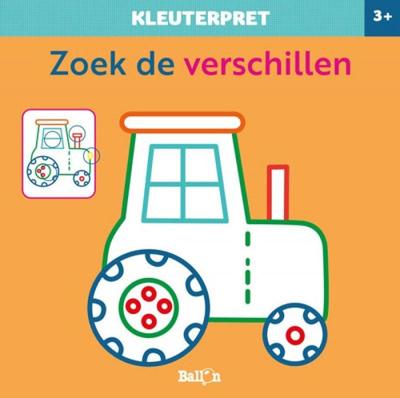 Standaard Uitgeverij Kleuterpret zoek de verschillen 3+