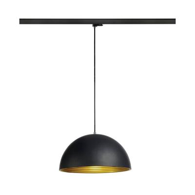 SLV Hanglamp voor railForchini M 40 zwart 3-fase Ø 40cm - 1008541