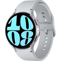 Samsung Galaxy Watch6 Watch6 3,81 cm (1.5") Super AMOLED 44 mm Digitaal 480 x 480 Pixels Touchscreen Zilver Wifi GPS - thumbnail