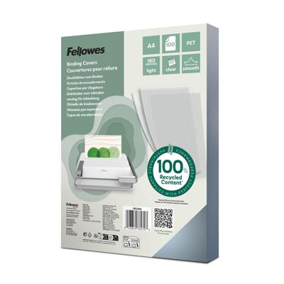 Voorblad fellowes a4 pet 180micron Voorblad fellowes a4 pet 180micron
