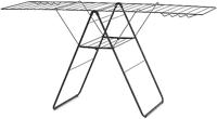 Brabantia hangon droogrek 25m matt zwart - thumbnail