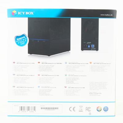 ICY BOX IB-RD3621U3 externe behuizing - thumbnail