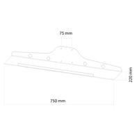 Neomounts Toetsenbord- en muishouder Geschikt voor serie: Universeel Zilver - thumbnail