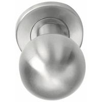 Formani Basics LB501V voordeurknop vast op rozet - mat RVS - thumbnail