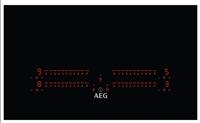 AEG 3000 serie Pure Black inductie kookplaat 80 cm IPE84531FB - thumbnail