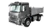 Amewi 22692 Mercedes-Benz Arocs Muldenkipper 4x4 anthrazit 1:14 Elektro RC truck RTR - thumbnail