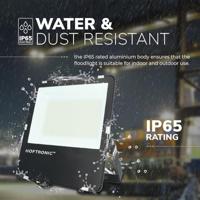 Luxor LED Breedstraler - 150 watt 24.000 Lumen (160lm/W) - Anti-verblinding - IK06 - 4000K neutraal wit - IP65 waterdicht - LED Schijnwerper - thumbnail