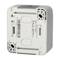 Merten 4074986 AquaStar Compleet Kruisschakelaar spatwaterdicht Lichtgrijs 1-voudig 1 stuk(s) - thumbnail