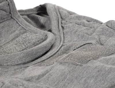 TRIXIE Honden OP-Body, grijs, Maat: L-XL