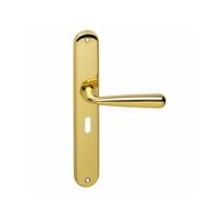 Deurkr.Yvonne schild sl.gat 56 mm mess. gelak - thumbnail