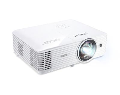 Acer S1386WH Projector met normale projectieafstand 3600 ANSI lumens DLP WXGA (1280x800) Wit