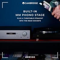 Cambridge Audio AXR100 AV receiver 100 W Stereo Grijs - thumbnail