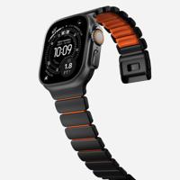Nomad Stratos band black hardware (45-49mm) - Ultra Orange - thumbnail