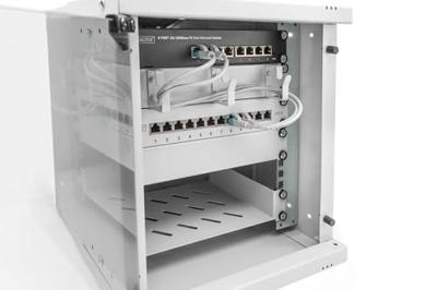 Digitus DN-49100 rack 6U Wandrek Grijs - thumbnail