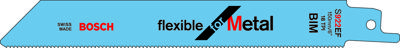 Bosch Accessoires Reciprozaagblad S 922 EF Flexible for Metal 100st - 2608656028