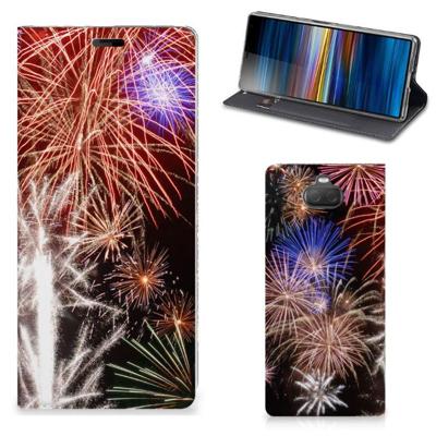 Sony Xperia 10 Plus Hippe | Standcase | Vuurwerk