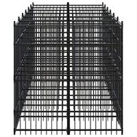 Hondenkennel 11,06 m² staal - thumbnail