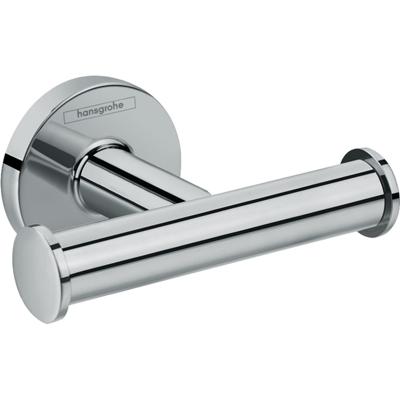 Hansgrohe Logis Universal dubbele handdoekhaak, chroom