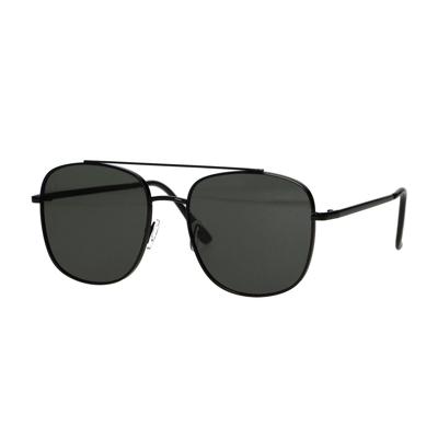 Spectrum zonnebril aviator zwart groen glas heren Spectrum zonnebril aviator zwart groen glas heren