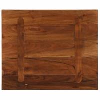 Tafelblad rechthoekig 60x50x3,8 cm massief gerecycled hout - thumbnail